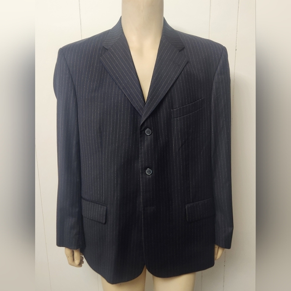 Yves Saint Laurent Other - YSL sport coat 44L navy pinstripe